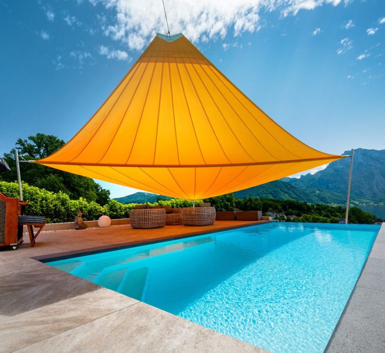 Sonnensegel Pool